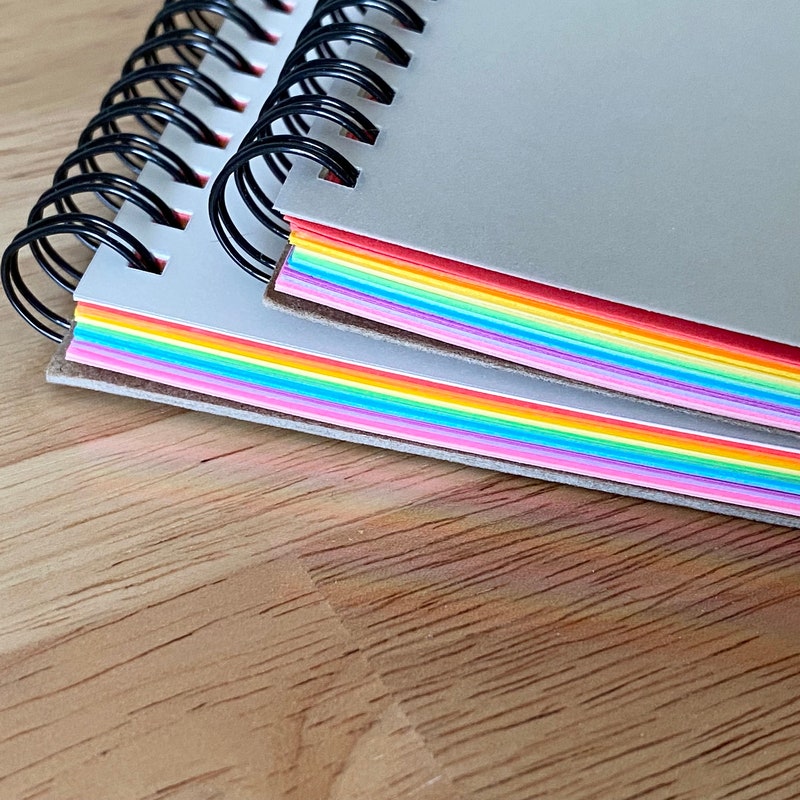 Colourful Notebooks - Etsy
