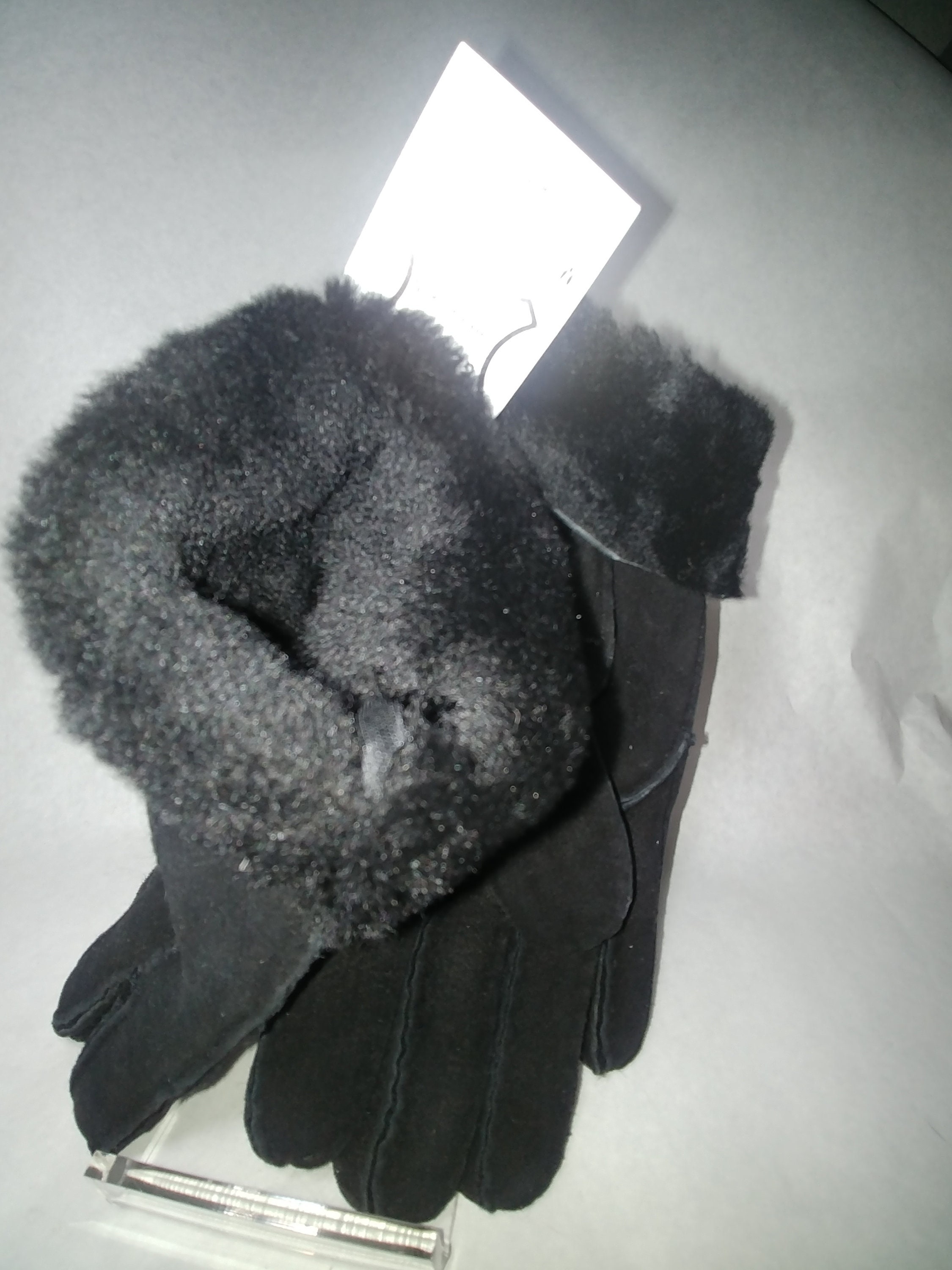 Ladies Suede Gloves With Sheepskin Lining Etsy Singapore