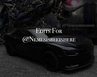 Edits for @NemesisBeeIsHere