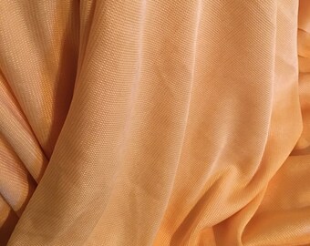 STALLA banana yellow Fabric crepe Uni FRANCE DUVAL