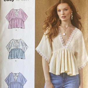 Variety of Simplicity Blouse and Top patterns