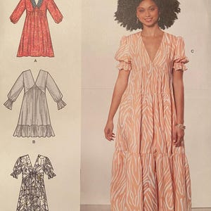 Uncut Simplicity Dress Patterns