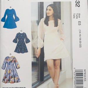 Uncut McCalls women dress patterns