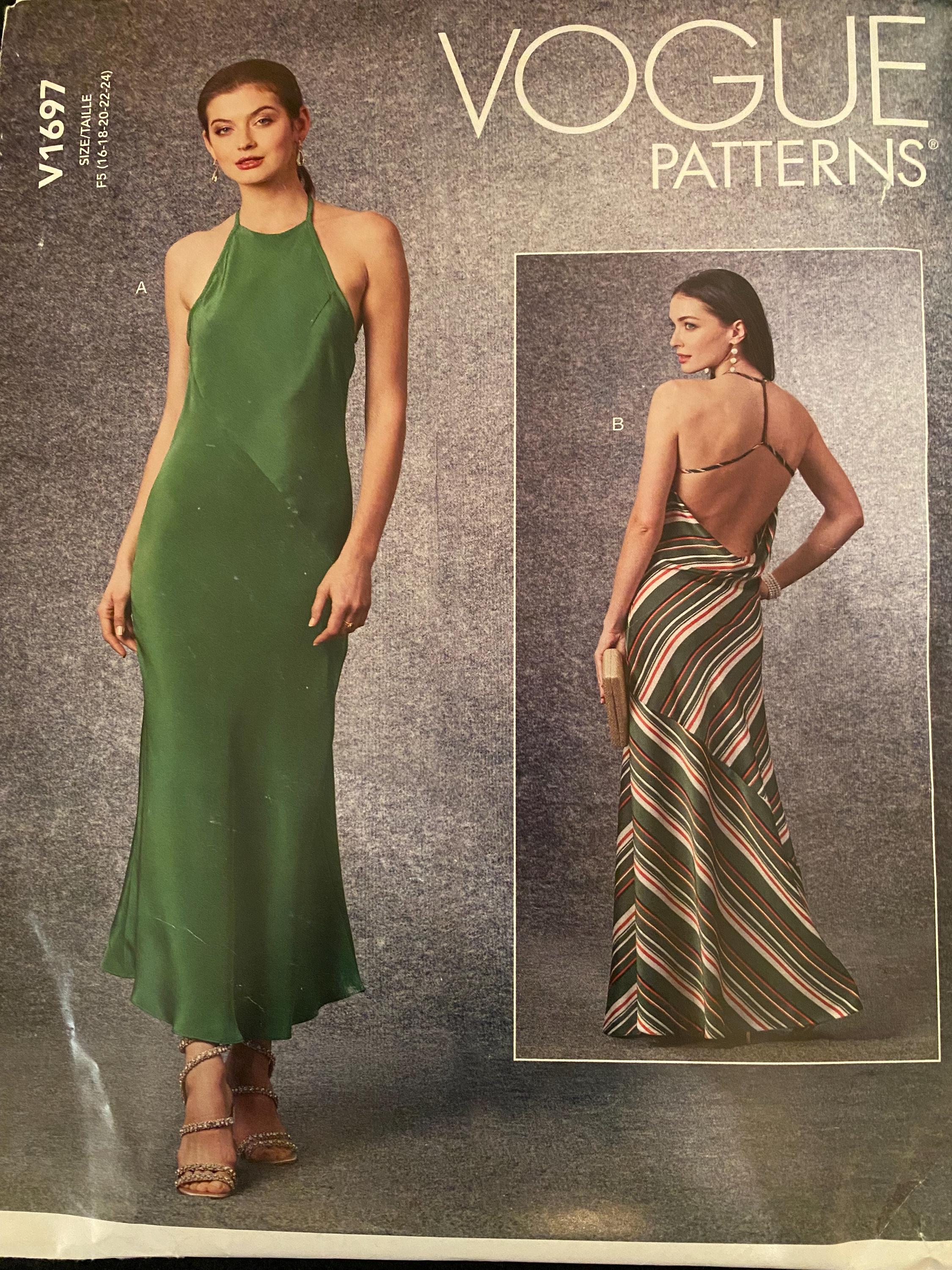sachin and babi light blue dress Vogue Sewing Patterns