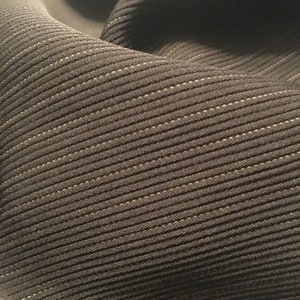 Brown Pinstripe Suiting