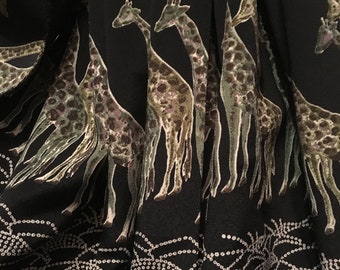 Giraff Djur Poly Print