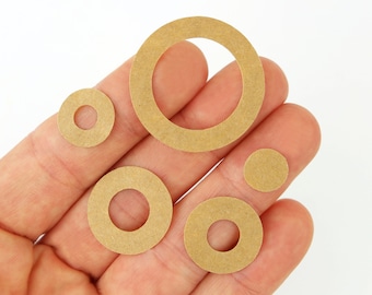 Hole reinforcement rings stickers kraft paper