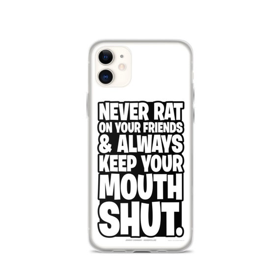 Goodfellas Quote iPhone Case: Never Rat, Keep Shut - Etsy Goodfellas Quote iPhone Case: Never Rat, Keep Shut - Etsy