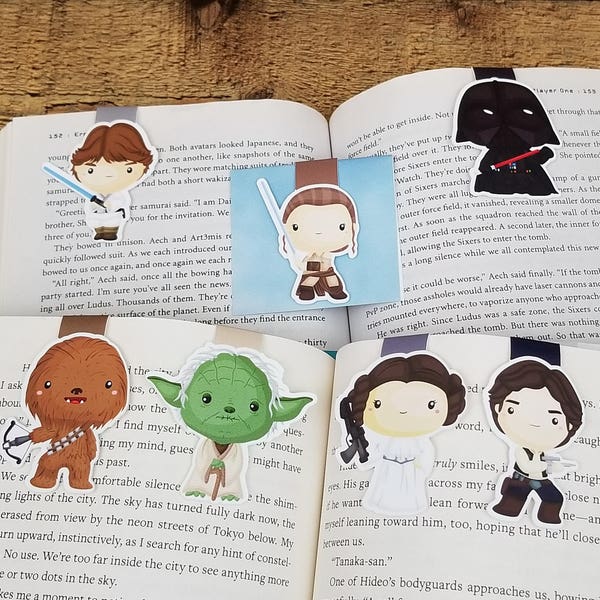 Star Battles - Geeky MagMarks - Magnetic Bookmarks