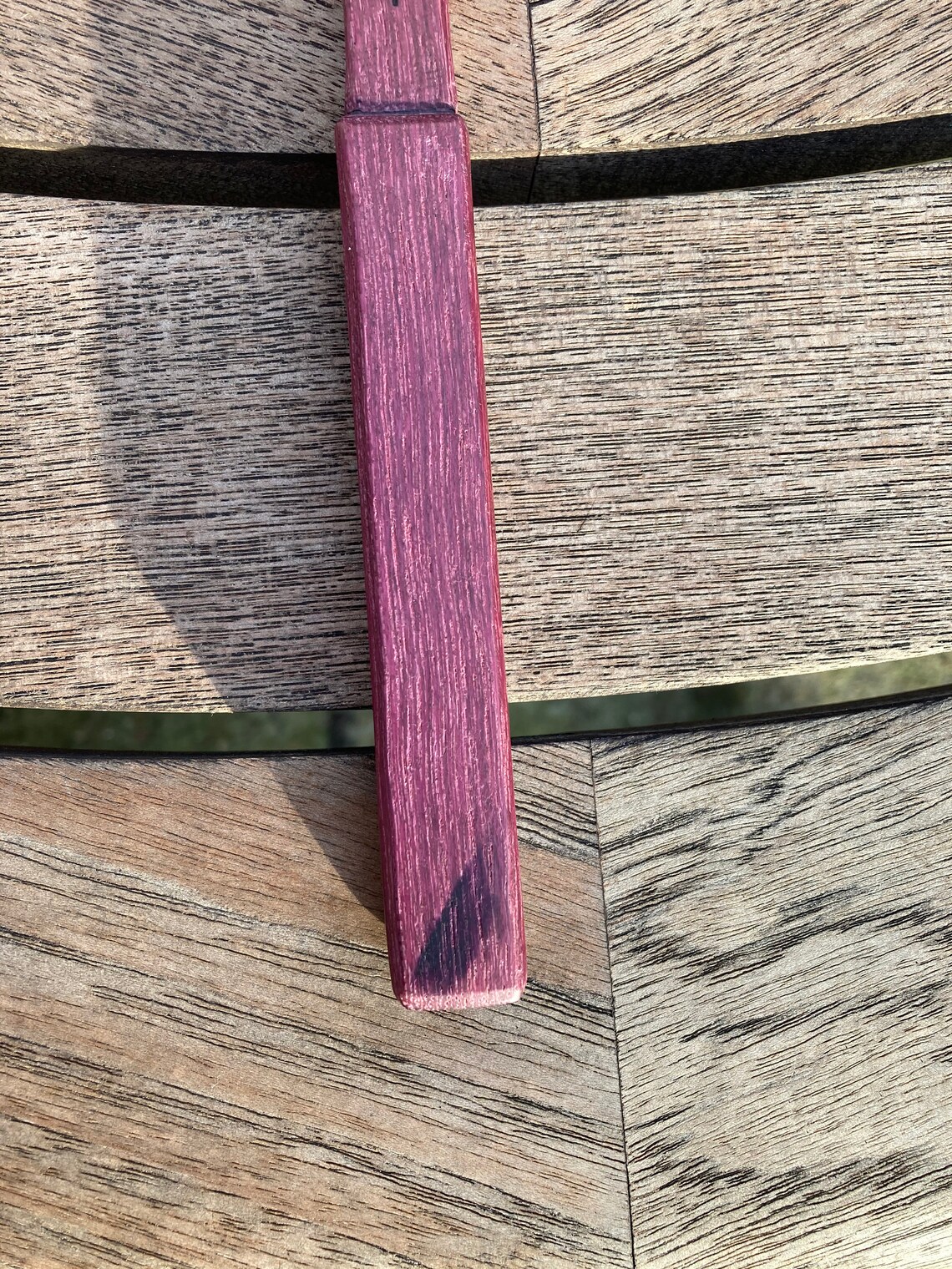 Custom Magic Wand // Purple Heart Wood // 12 1/2 Inches Etsy
