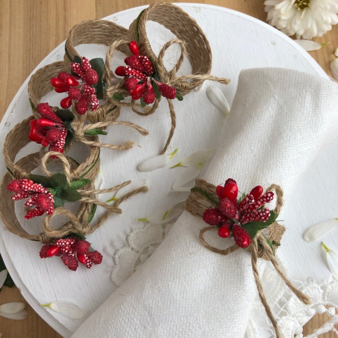 Individual cheap napkin rings