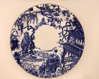 Royal Crown Derby Mikado Bowl: Bridgerton Inspired Chinoiserie Decor