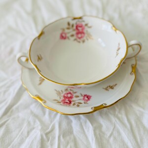 Royal Crown Derby Royal Pinxton Roses - Etsy