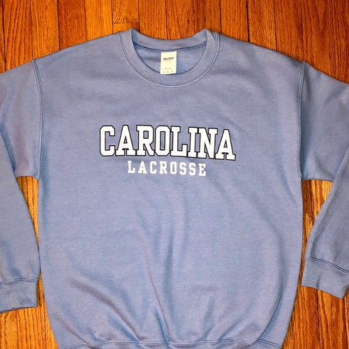 Carolina Lacrosse Hoodie Etsy