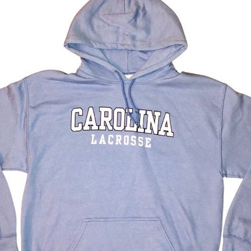 Carolina Lacrosse Hoodie Etsy