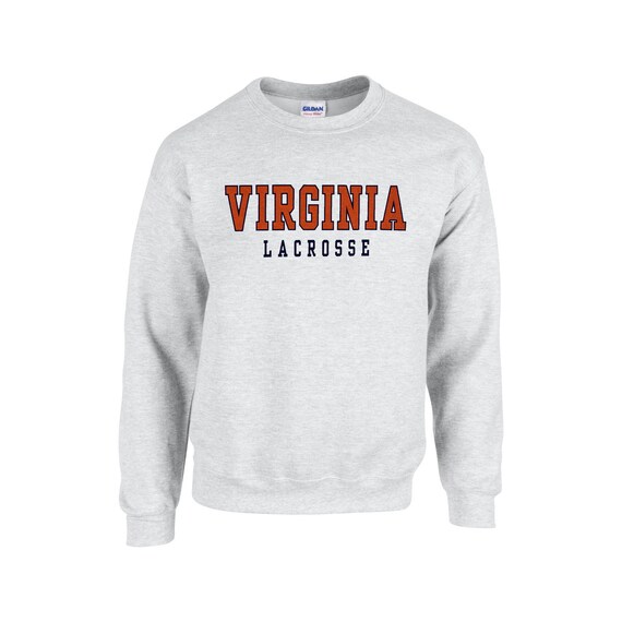 Virginia Lacrosse Crew Sweatshirt - Etsy