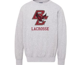 Boston College Lacrosse Crew Sweatshirt