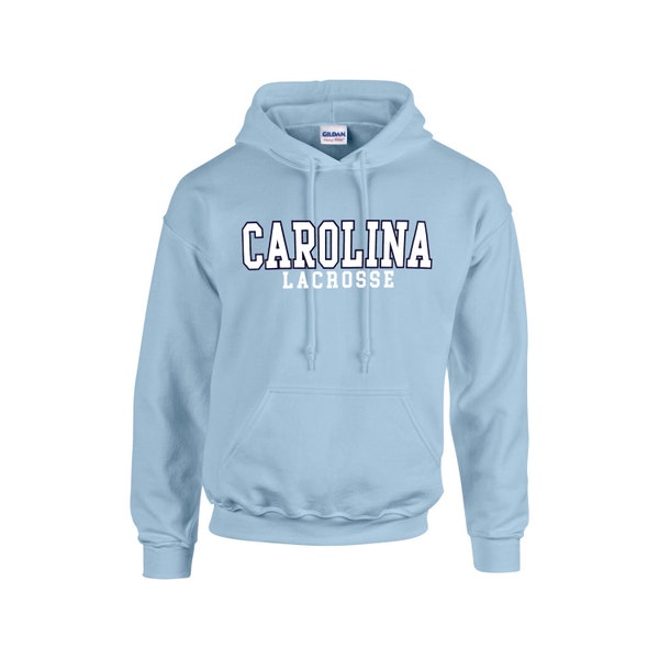 Carolina Light Blue Lacrosse Hoodie