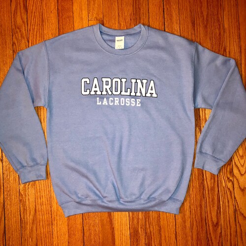 Carolina Lacrosse Hoodie Etsy