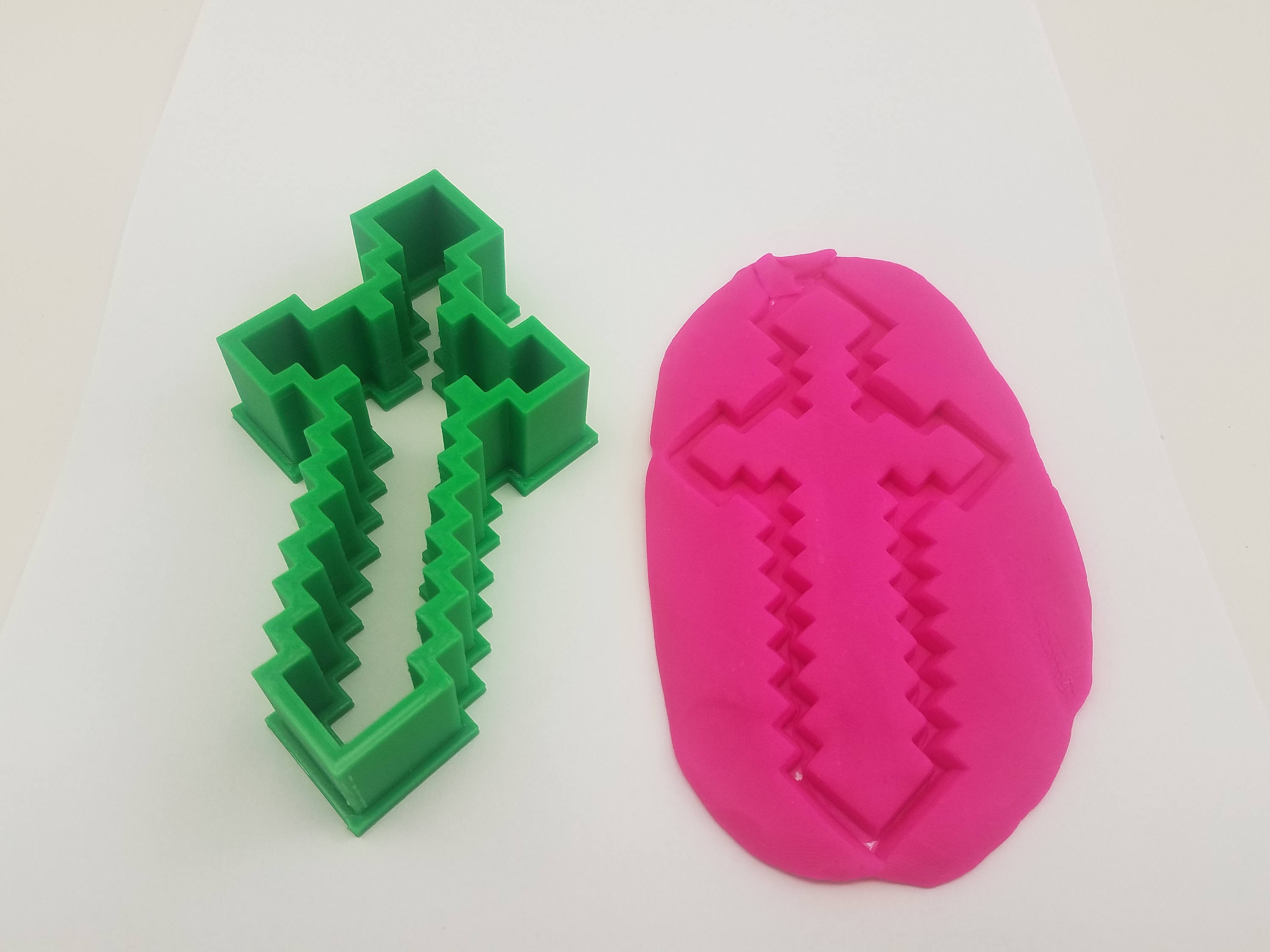 Minecraft Sword Cookie Cutter Fondant Cutter Etsy