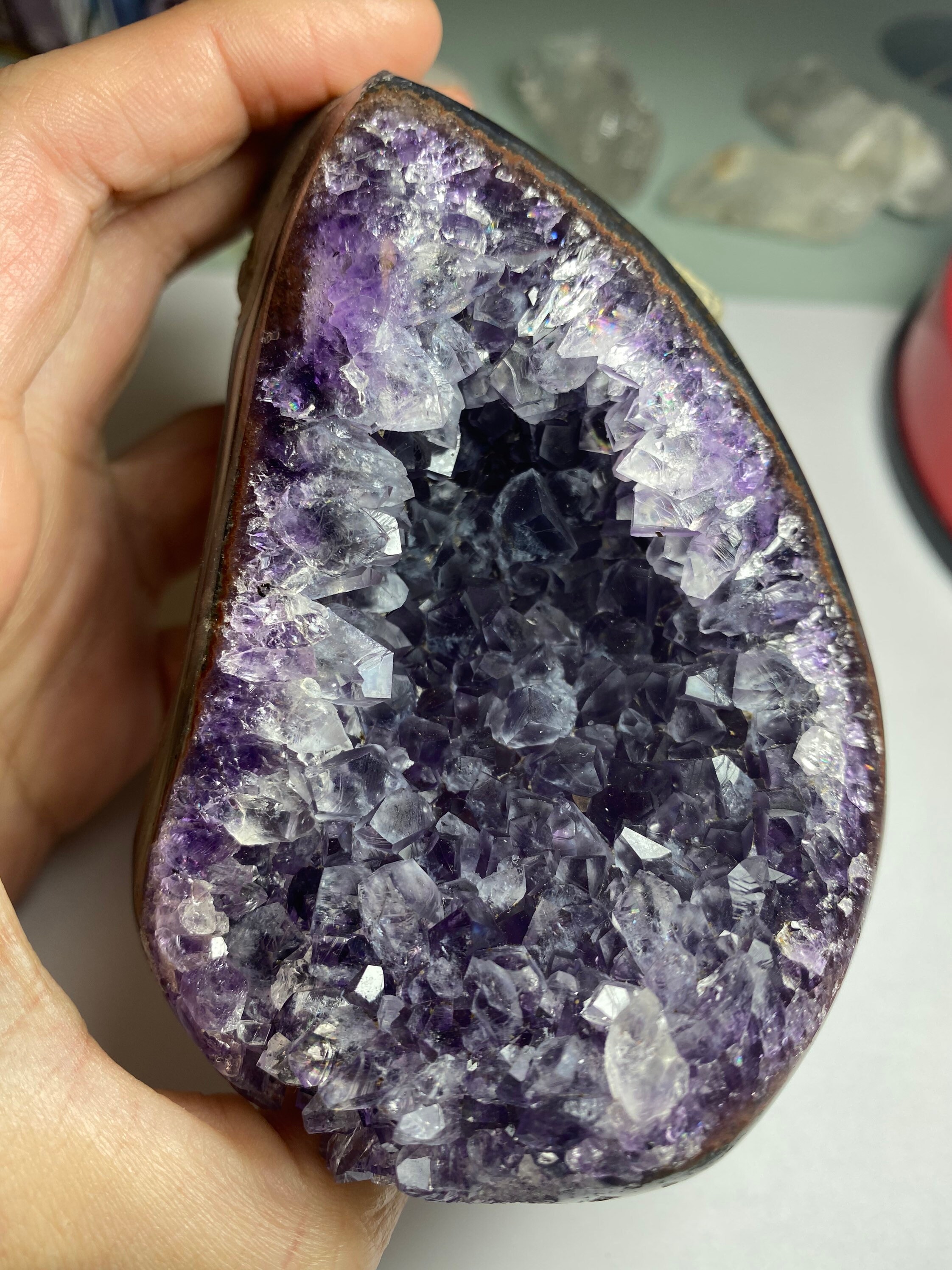 geode di ametista