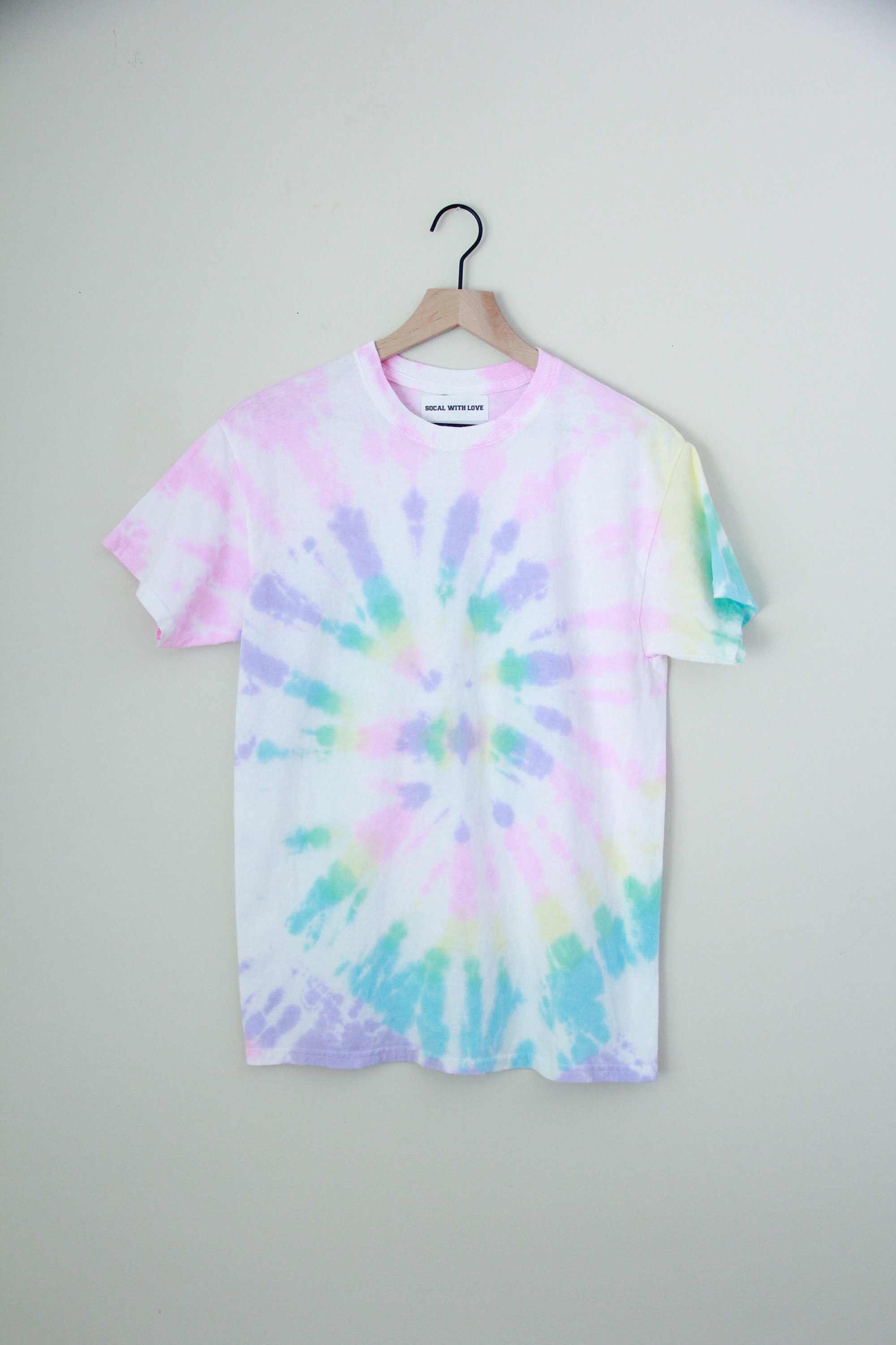 pastel tie dye shirts