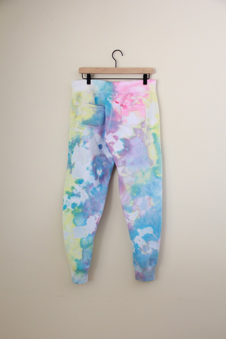 SoCal Surprise Pastel Tie Dye Joggers Pastel Tie Dye Sweatpants Set Blue Pink Yellow Tie Dye Set