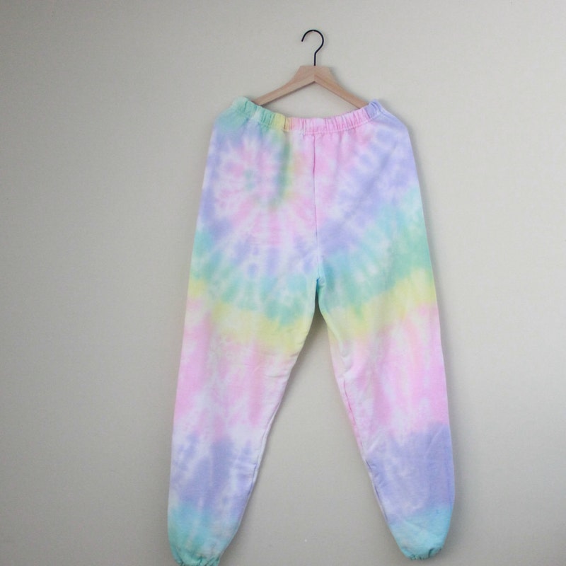 Orange Tie Dye Sweatpants main image 0