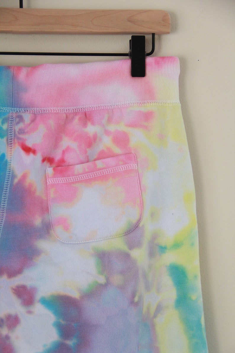 SoCal Surprise Pastel Tie Dye Joggers Pastel Tie Dye Sweatpants Set Blue Pink Yellow Tie Dye Set