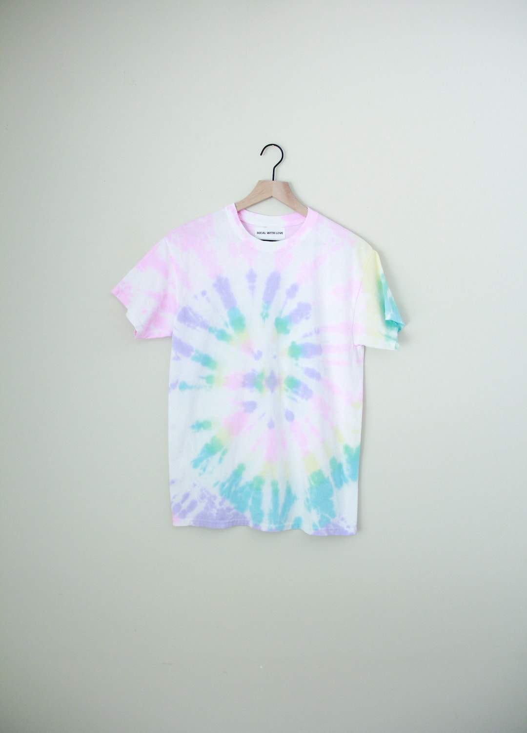 faded tie dye shirt
