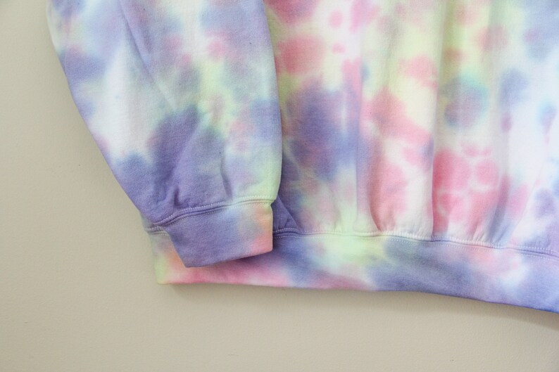 California Dreamin' Pastel Tie Dye Sweatshirt | Etsy