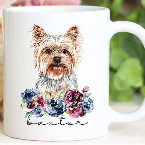 Yorkie Mom Gift Yorkie Mom Mug Yorkshire Terrier Gifts Etsy