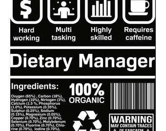 dietary gifts etsy dietary manager job description