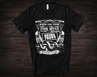 When Guns are Outlawed T-Shirt Black