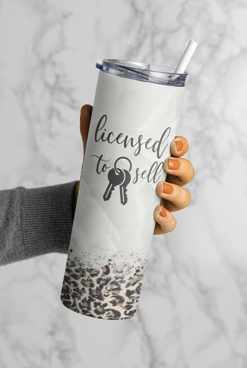 Realtor Tumbler Personalized Realtor Gifts Real Estate Etsy