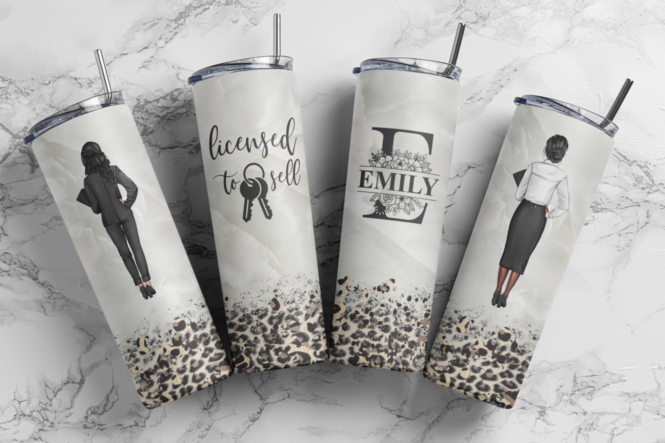 Realtor Tumbler Personalized Realtor Gifts Real Estate Etsy