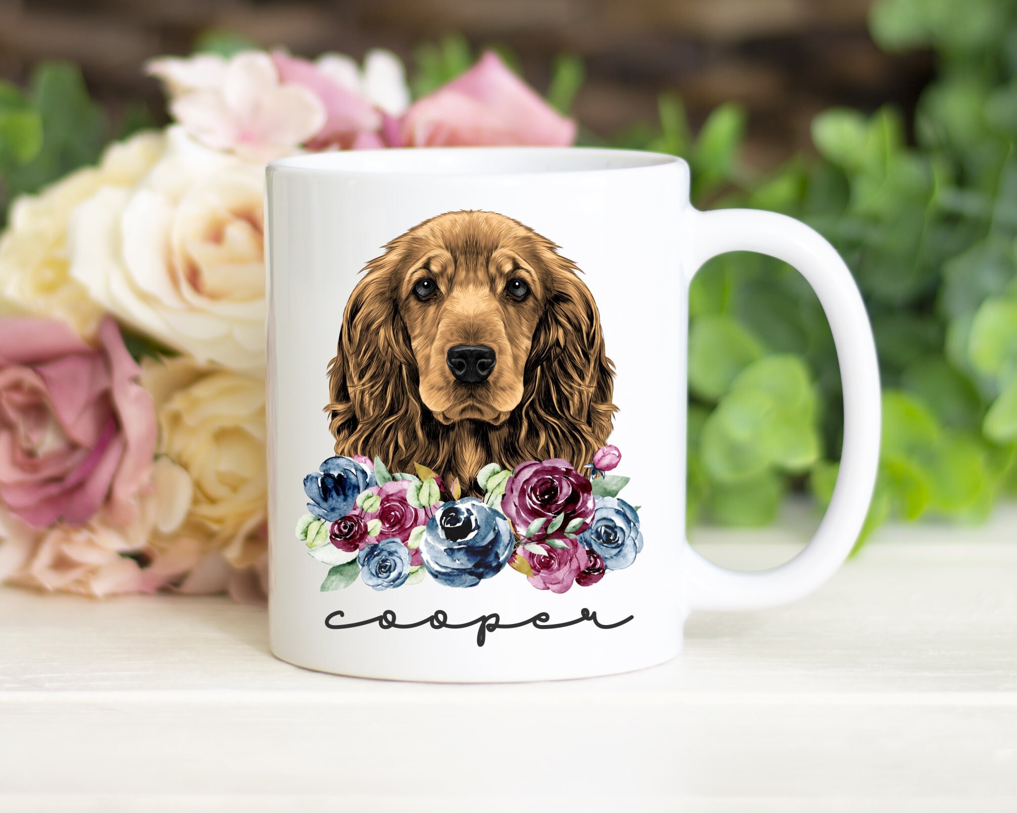 Cocker spaniel 2025 coffee mugs