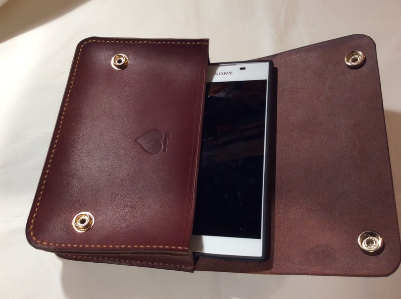 Leather Belt pouchphone casepouchwallet organiser