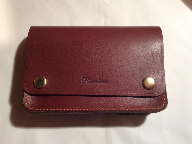 Leather Belt pouchphone casepouchwallet organiser