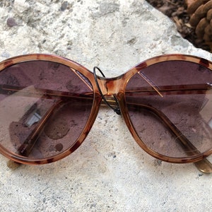 Big Round Vintage Sunglasses - Etsy display picture 1