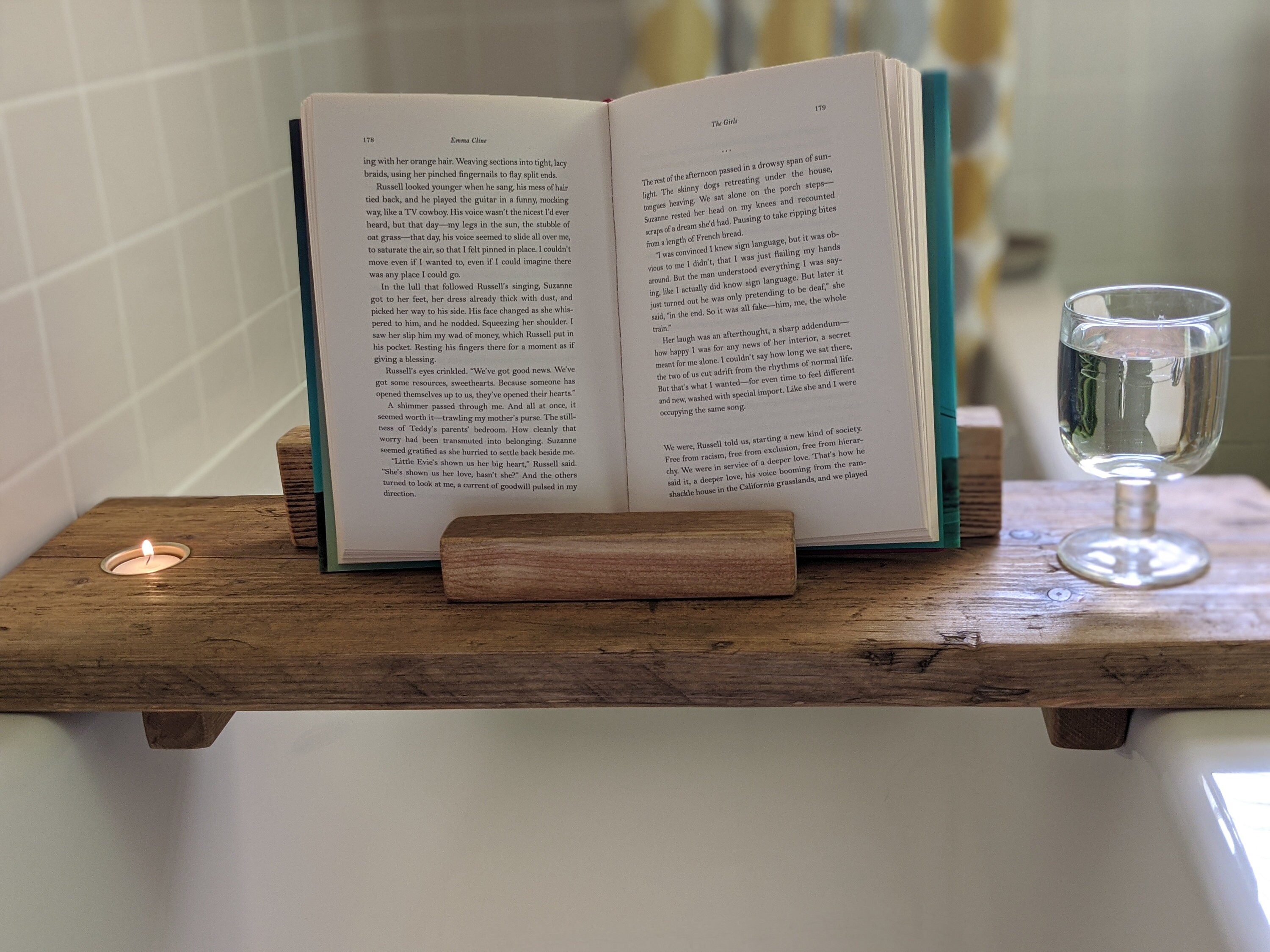 Rustic Wooden Bath Board Reclaimed Scaffold Upcycled Wood Etsy