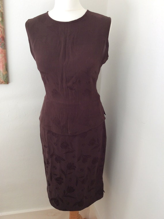 Silk two piece outfit