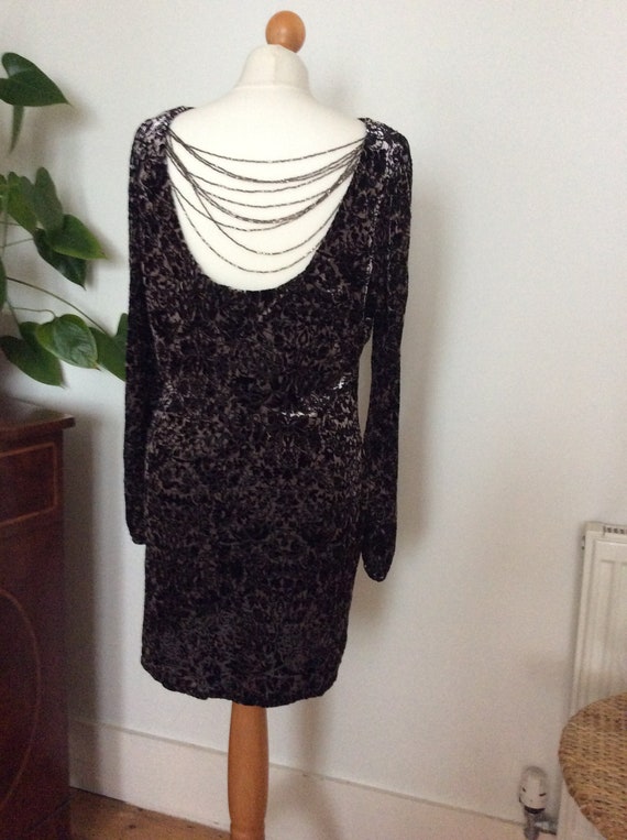 Vintage 1990s velvet dress