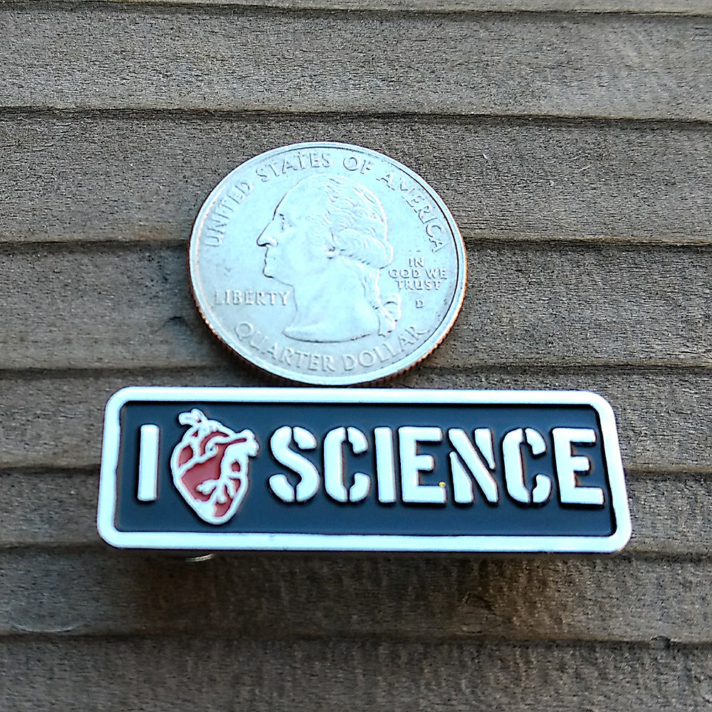 Science Enamel Pin | I Love Science Lapel Pin | Anatomical Heart Hat ...