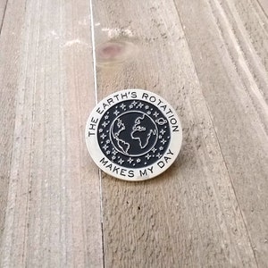 Science Enamel Pin Set | Space Pin Set | Earths Rotation Makes My Day ...