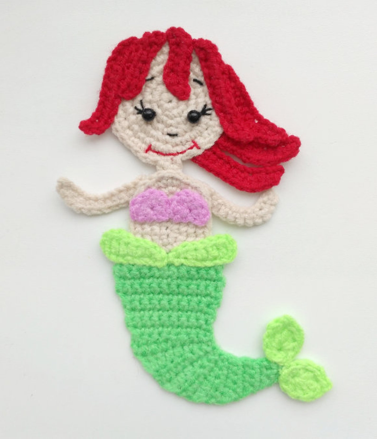 Mermaid Applique Crochet Pattern vrogue.co