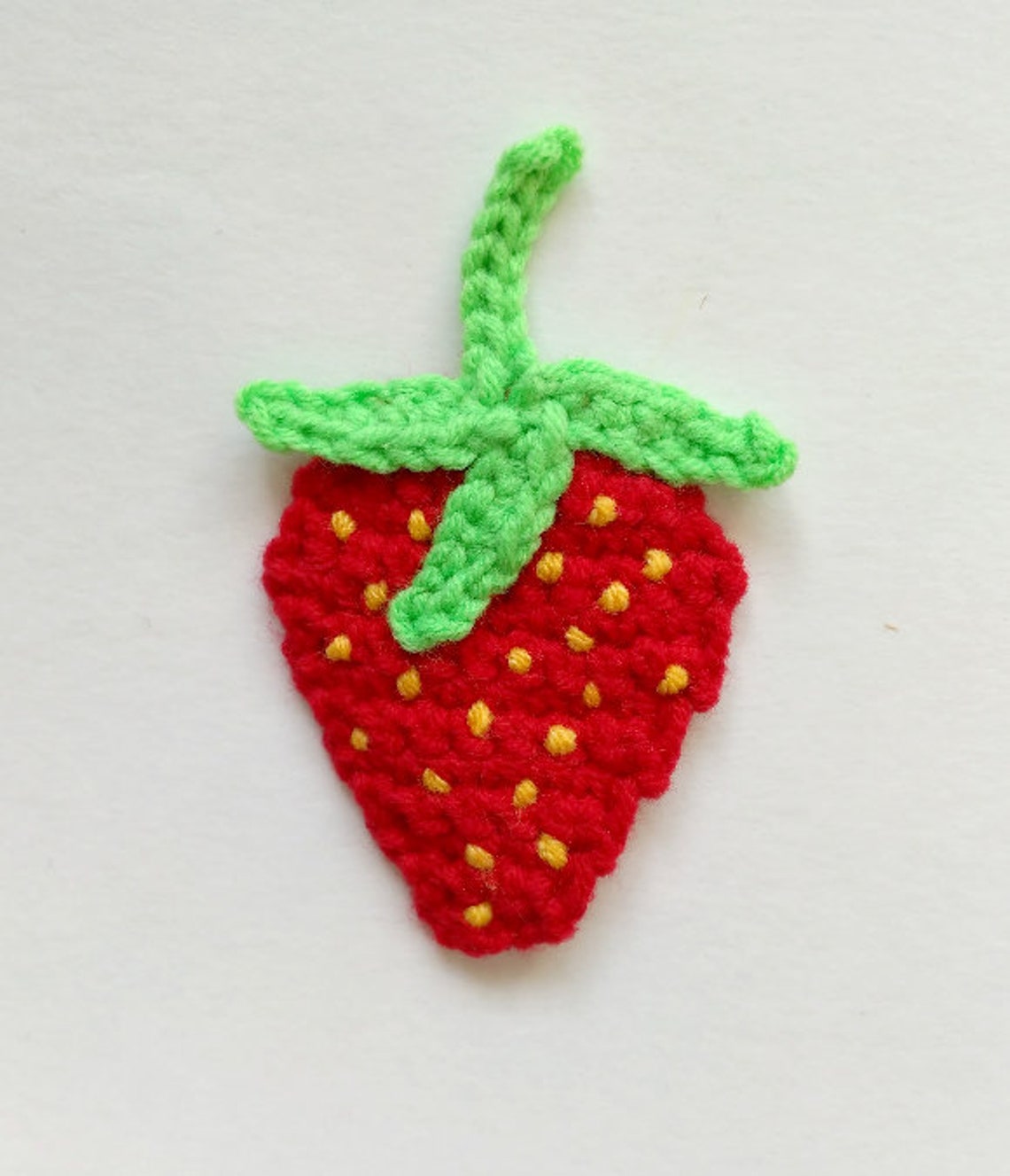 PATTERN Fruits Applique Crochet Pattern PDF Cherry Orange | Etsy
