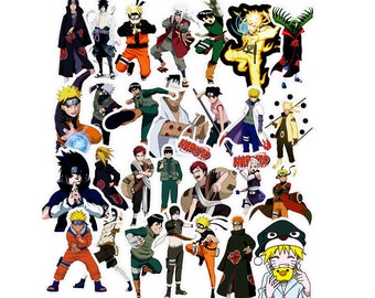 naruto stickers etsy