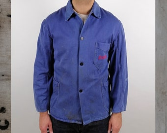 Vintage Belgium Chore Jacket Size Mens Medium