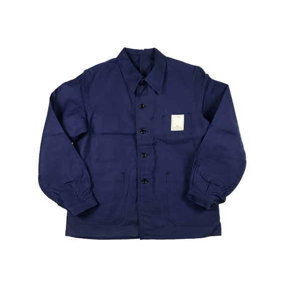 50s Deadstock Vulcain Chore Jacket Size Mens Mediu